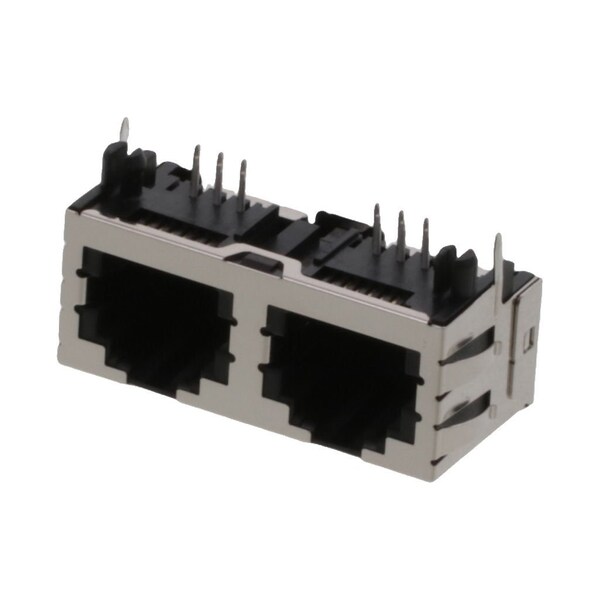 Molex Modular Connectors / Ethernet Connectors 6Pos R/A Smt 2 Ports Low Profile 442480093 - main